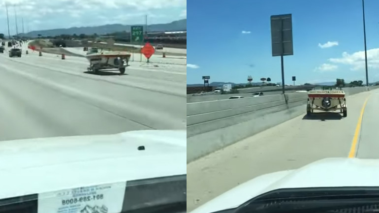 Πού πάει το σκάφος στην εθνική οδό;